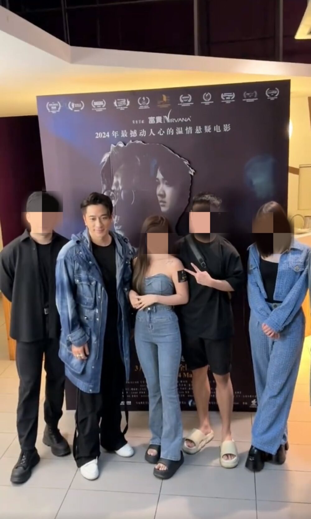 吳卓羲早前為電影《源生罪》前往馬來西亞進行宣傳活動