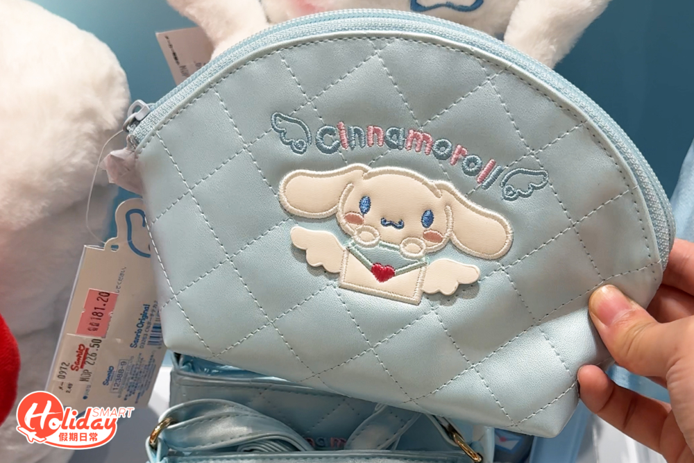 另外Love Letter系列的布袋和錢包，拿著情信的玉桂狗，十分可愛！