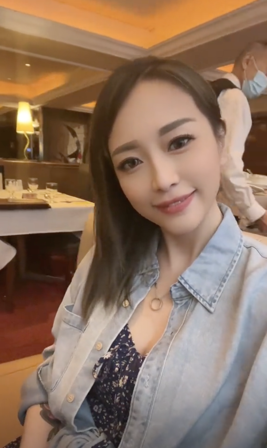 前港姐林雅詩最近在抖音上載了一段影片
