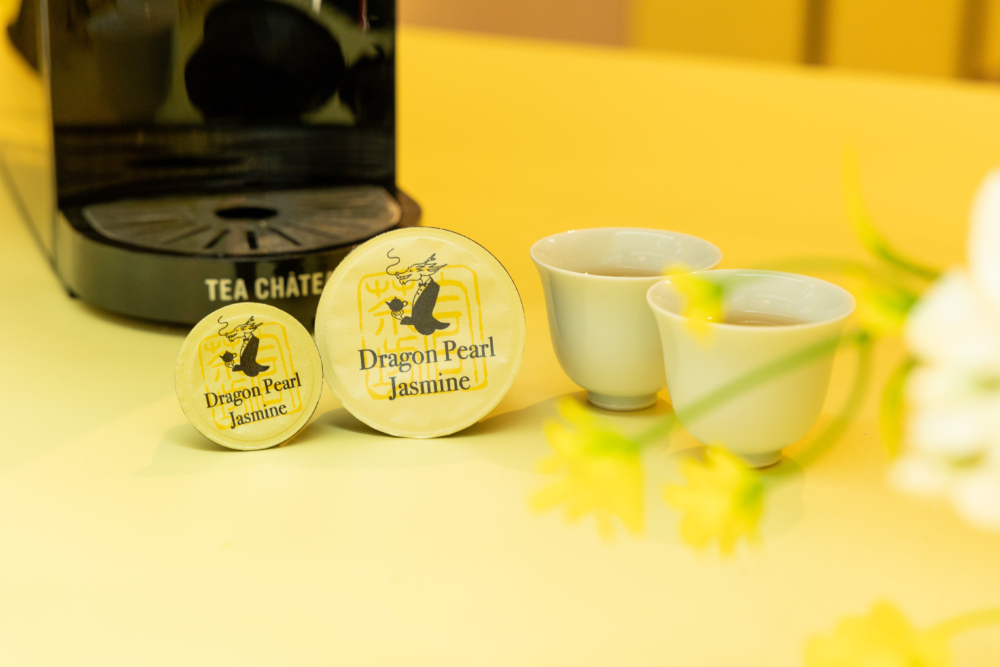 茉莉龍珠茶囊具有濃郁的花香，讓人感受到芳香的氣息，陶醉其中。