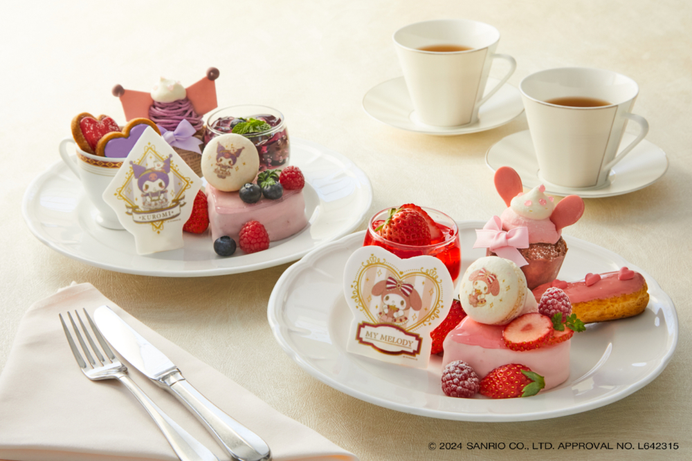 仲有超精緻的甜品下午茶套餐！