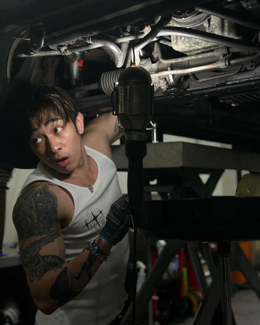 Tyson Yoshi指儘管他駕駛這輛車時常被路人拍照,但他並不打算更改車身上的圖案