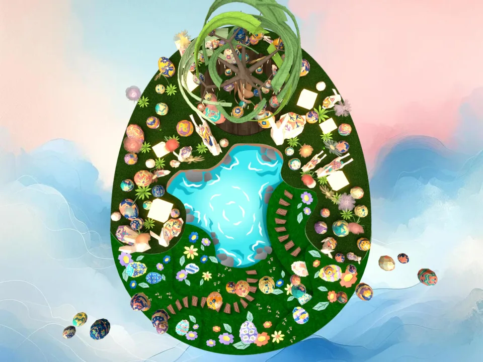 「彩蛋·紙之森」主題活動。