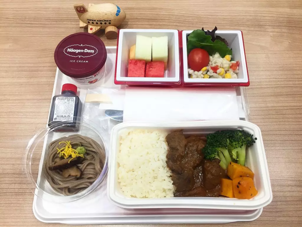 日本航空(日航)飛機餐一直被讚高質