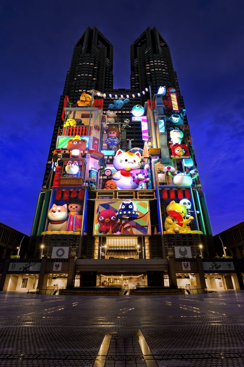 可以免費欣賞到這場視覺盛宴,同時還能夠聽到配樂帶來的愉悅感受。