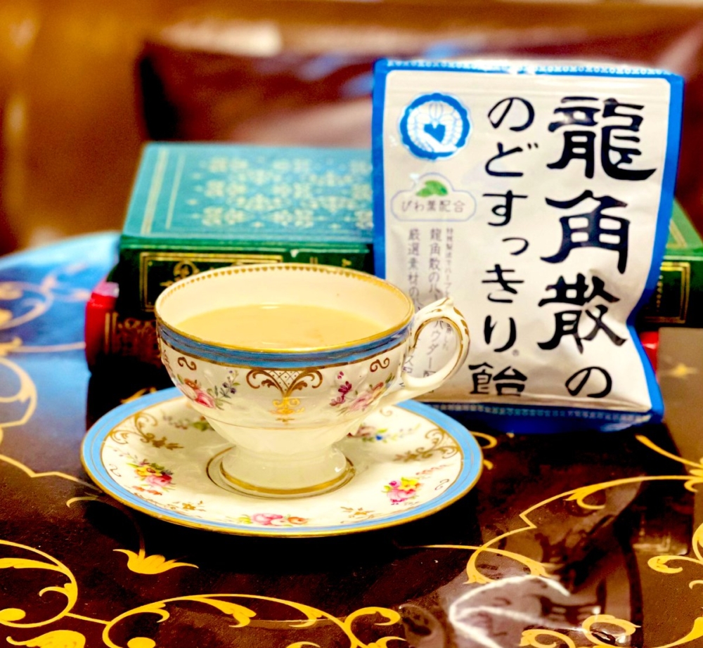 「奶茶+龍角散」這樣神奇的配搭消息一出馬上引起瘋傳，如今已獲580萬網友響應