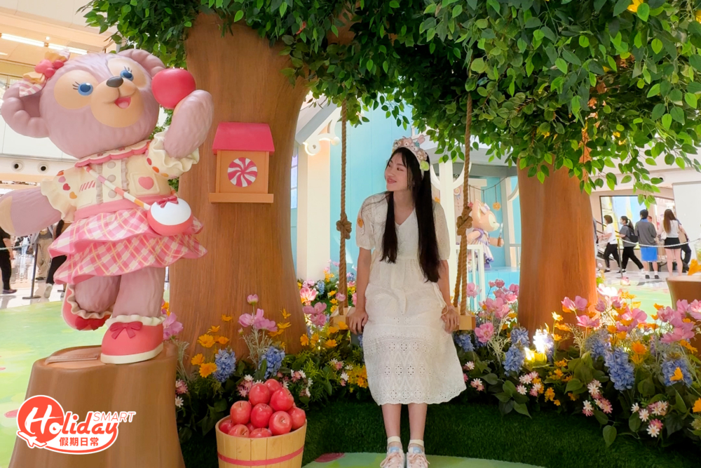 在鞦韆旁邊的ShellieMay亦是打卡位之一。