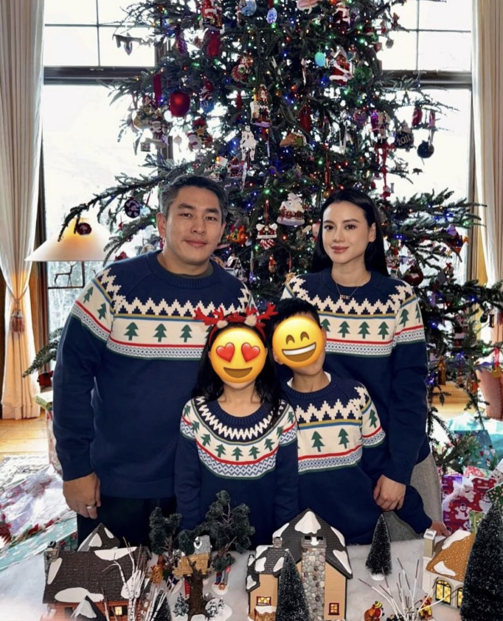 林恬兒婚後育有一子一女