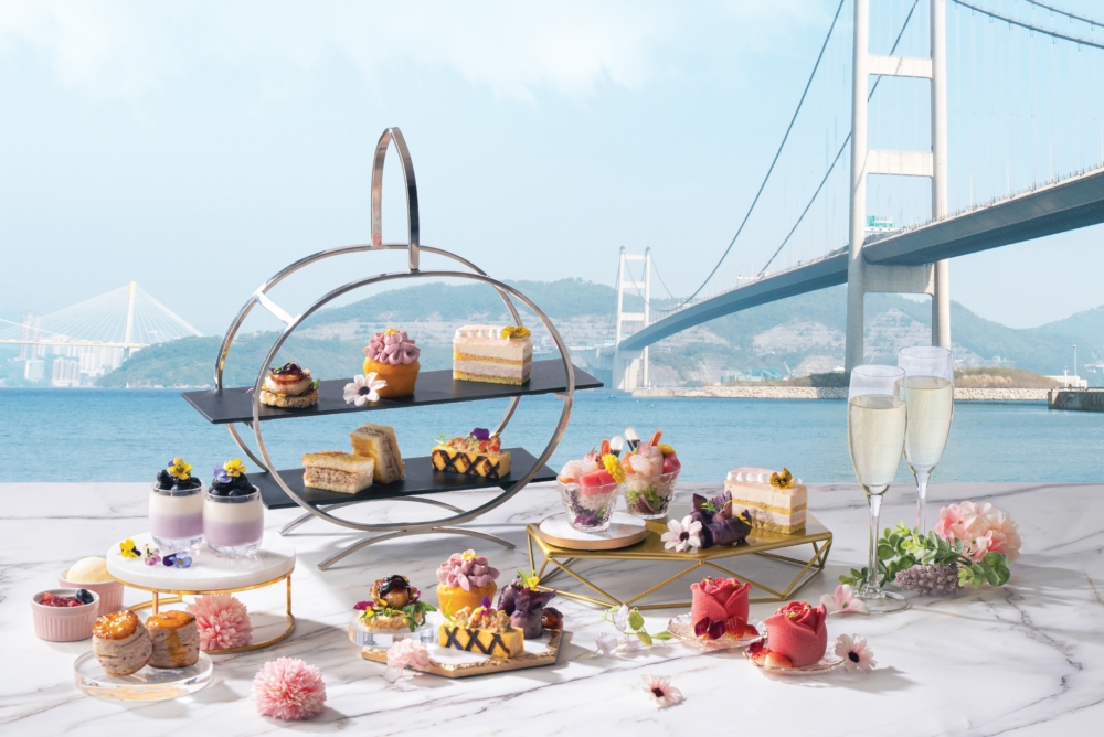 花語逸誌海景下午茶。