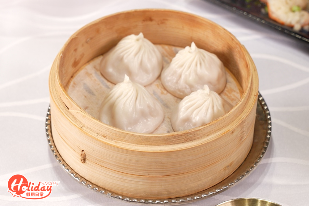 招牌小籠包粒粒大粒飽滿,咬下去超爆汁。