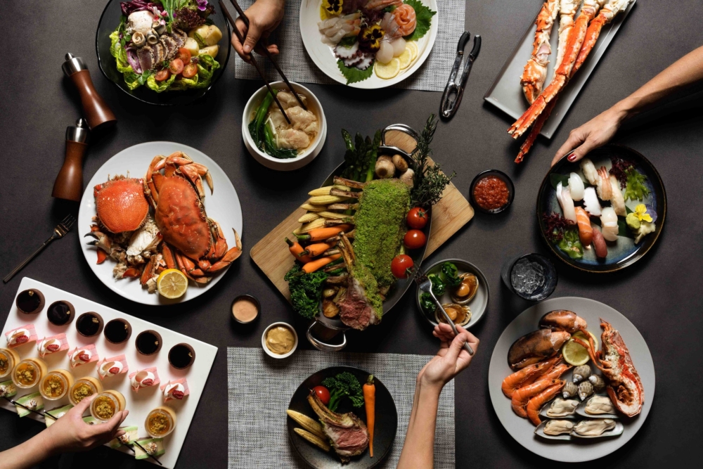 JW咖啡室母親節自助晚餐。