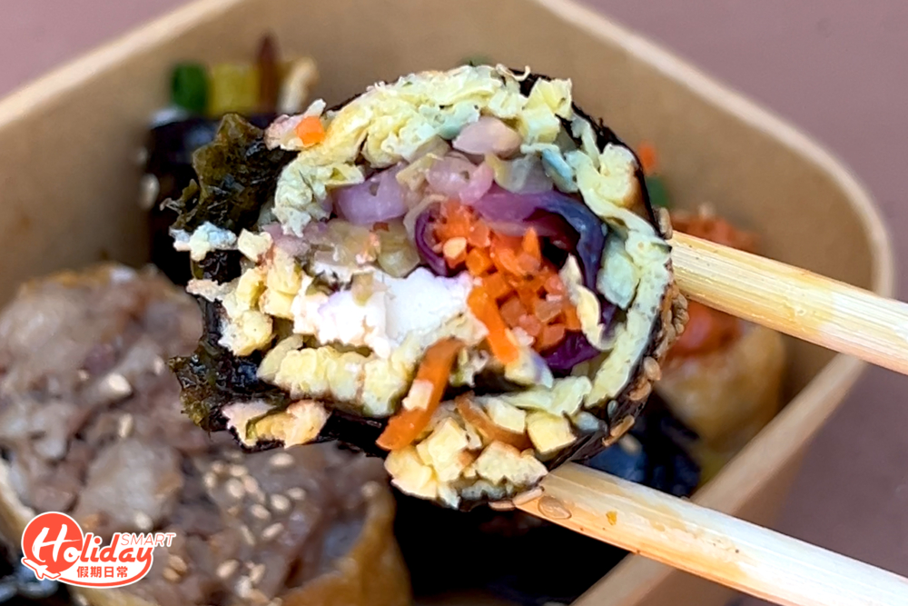 生酮紫菜卷則較為健康，食落清爽。