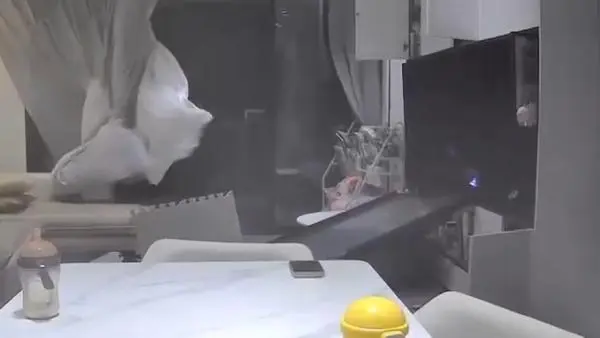 網上有不少當地市民分享家中窗戶被摧毁的相片