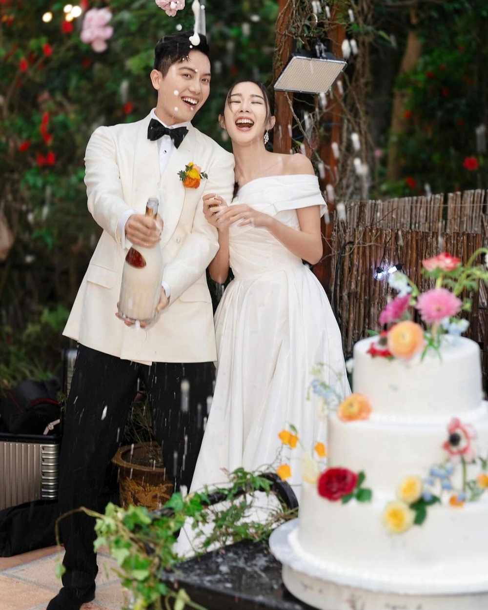 麥明詩昨日（10日）在IG上發文分享婚禮感受