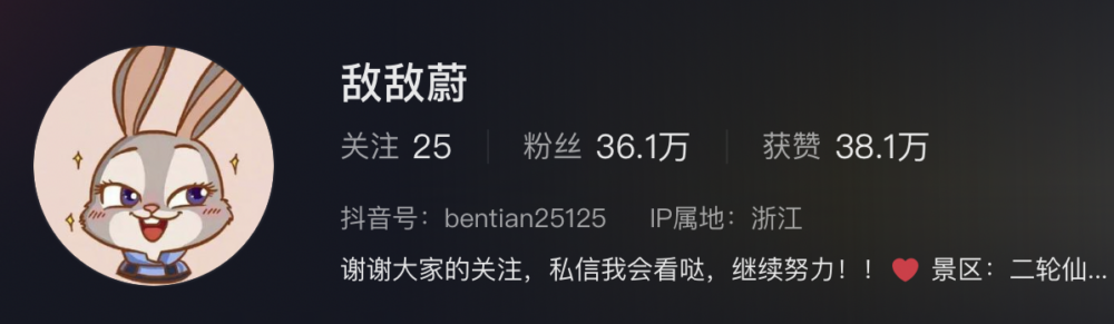 她的粉絲數量急升，現時已逾36萬