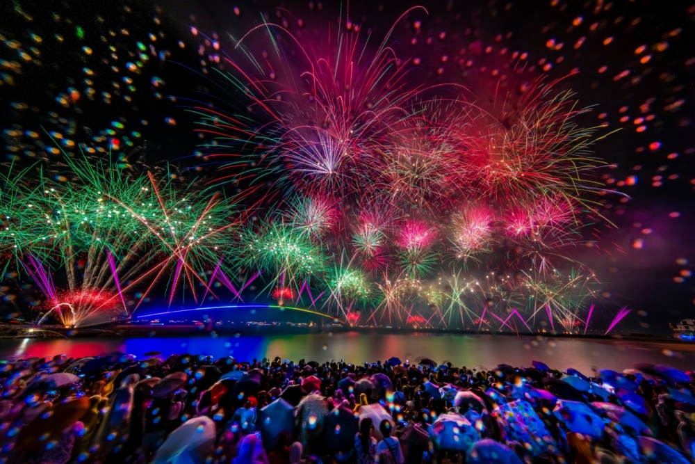 2024澎湖花火節的煙花及無人機的施放地點仍然是馬公市觀音亭園區，但周邊多個推薦觀賞位置～