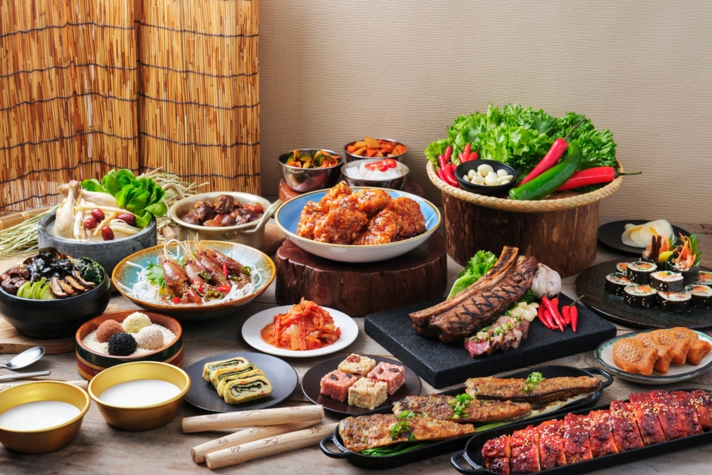 「韓式滋味饗宴」自助晚餐。