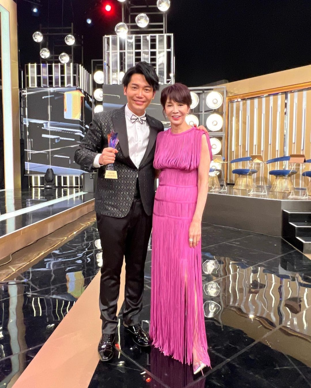 他亦有發文向協助籌備表演的工作人員表達感謝，當中就揭露了原來他是在星級幕後打造下參加比賽