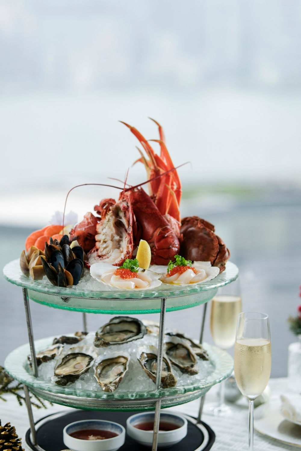 母親節周日海鮮早午餐。