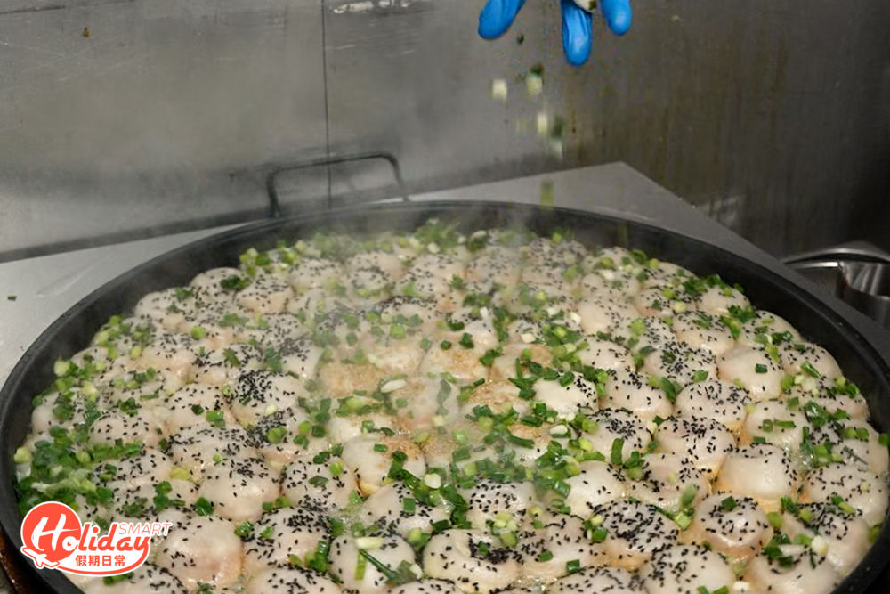 灑上芝麻蔥花更香口。