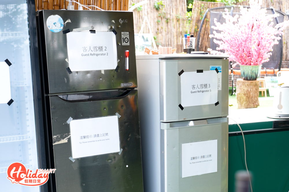 大家可免費使用廚房及雪櫃，讓大家預備食材。