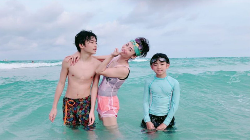 Lucas與媽媽柏芝感情要好