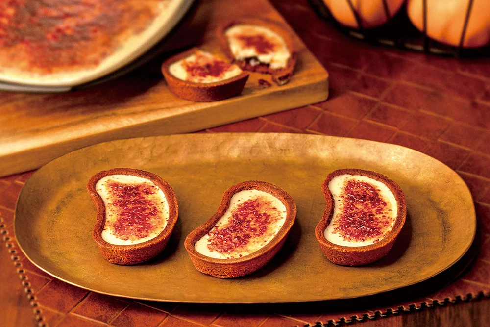 法式烤布蕾撻。