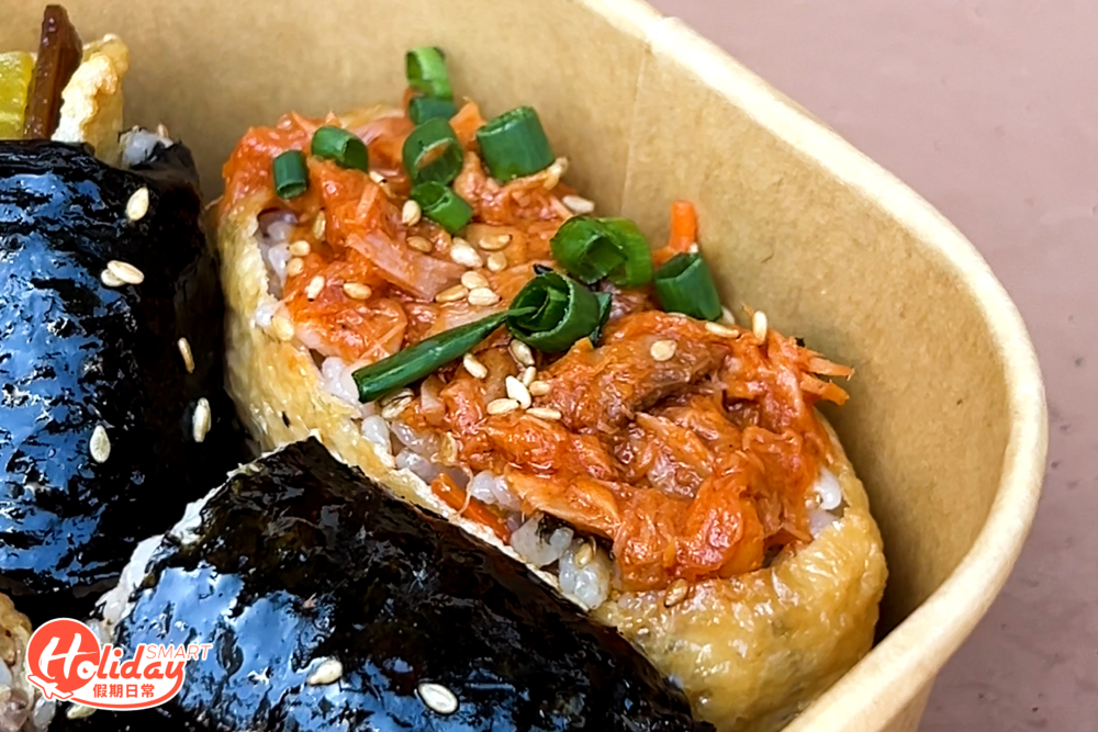 而紅椒吞拿魚香辣開胃。