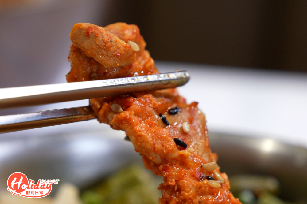 雞肉香辣惹味。