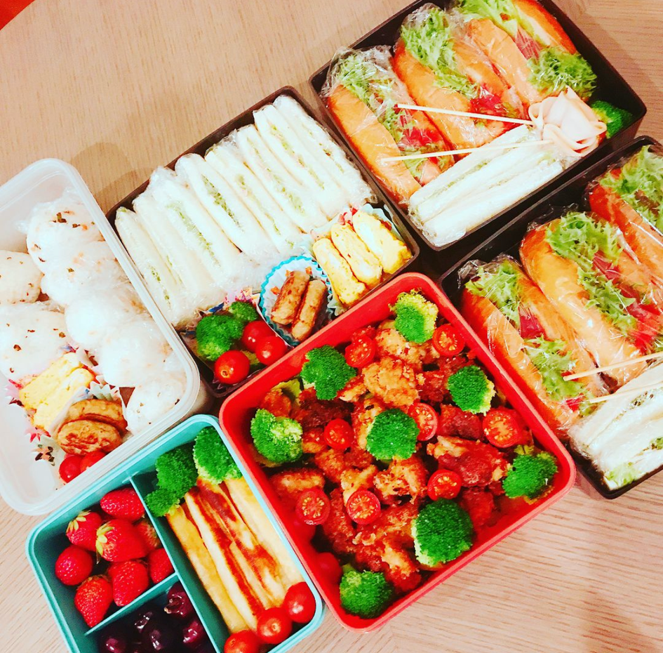 椋名凜曾分享自己親手準備嘅愛心便當