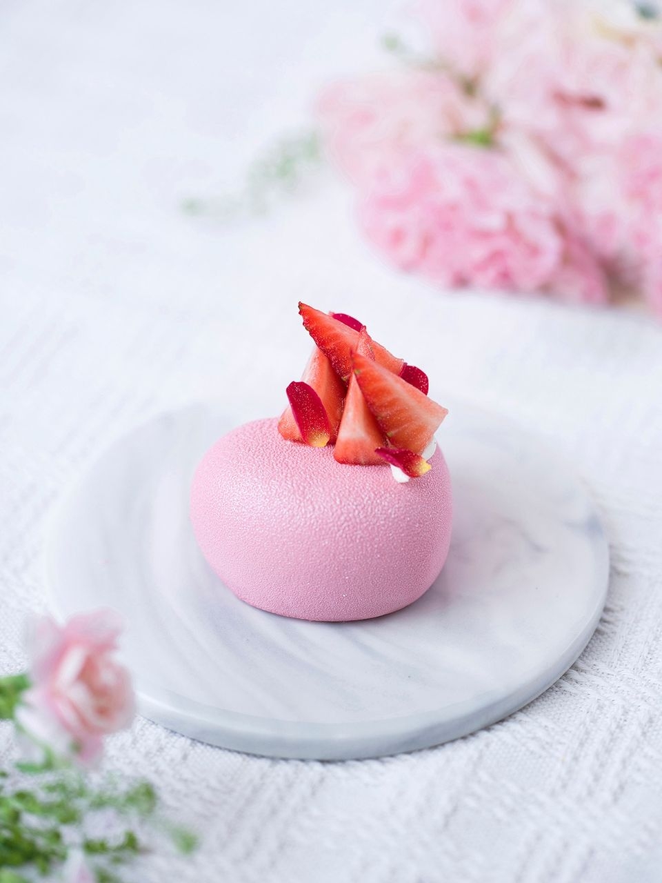 心形士多啤梨夏洛特蛋糕！