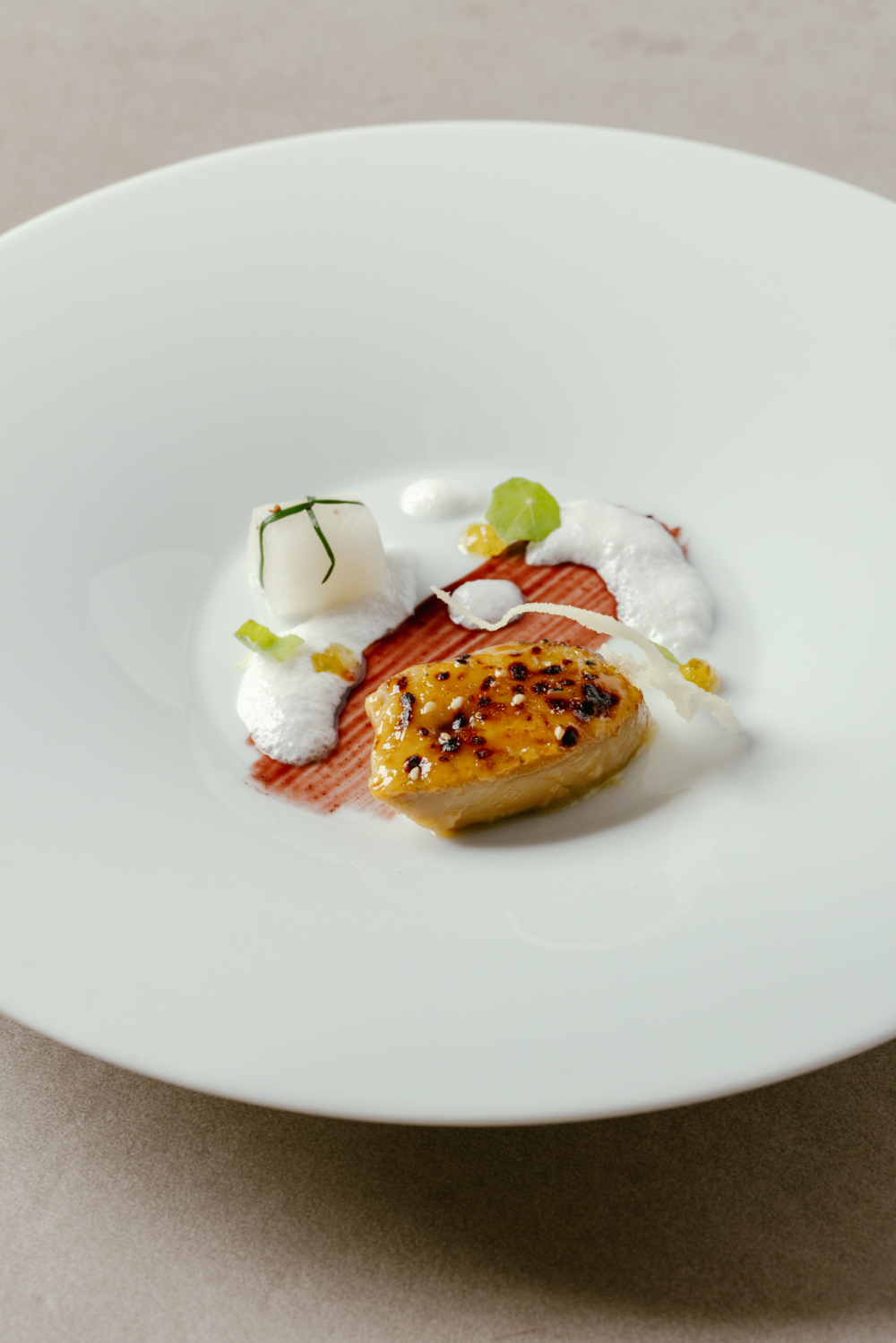 「Foie Gras. Miso. Coconut」 