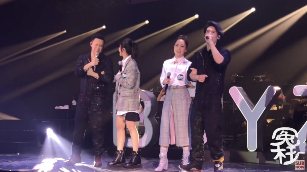 張致恒之前仲以Boyz成員身份同Twins合唱