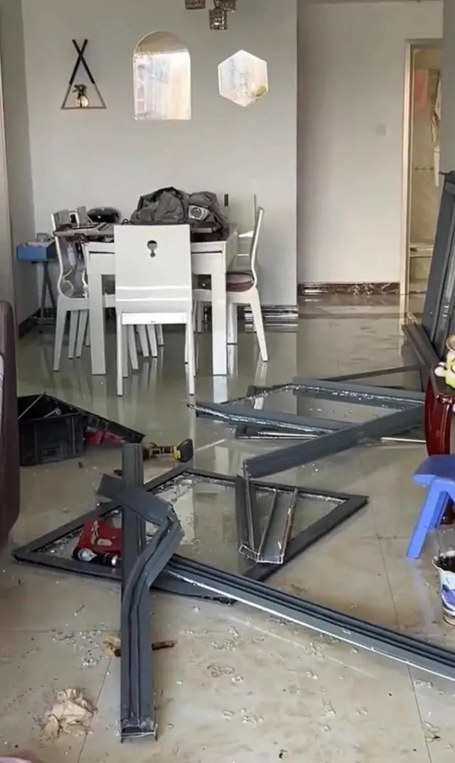 不少當地居民家中損失慘重