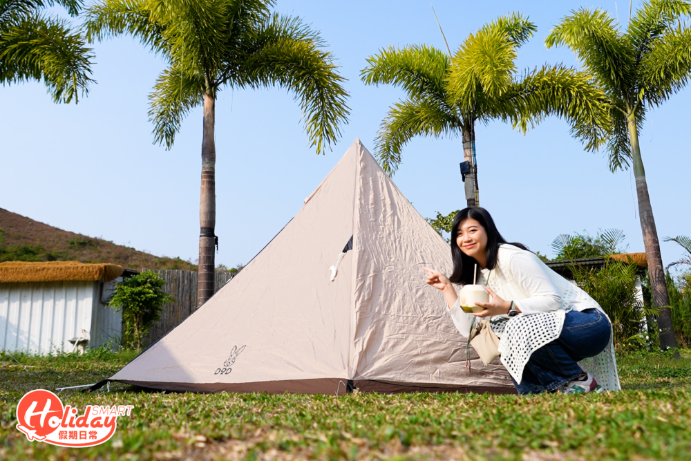 就算是露營新手，都有場主細心為你籌備，向你提供簡單基本使用教學，非常貼心！