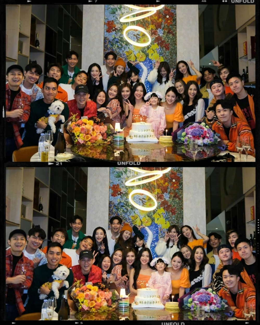 陳懿德26歲生日時同唔少好友逐一合照，羅天宇都有出席，不過兩人未有單獨合照，只有大合照先見到佢嘅身影