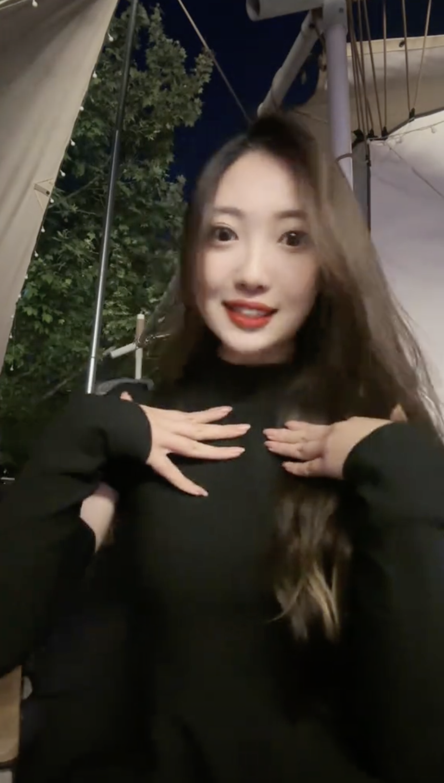 李語蔚大受歡迎，隨後她的抖音帳號曝光
