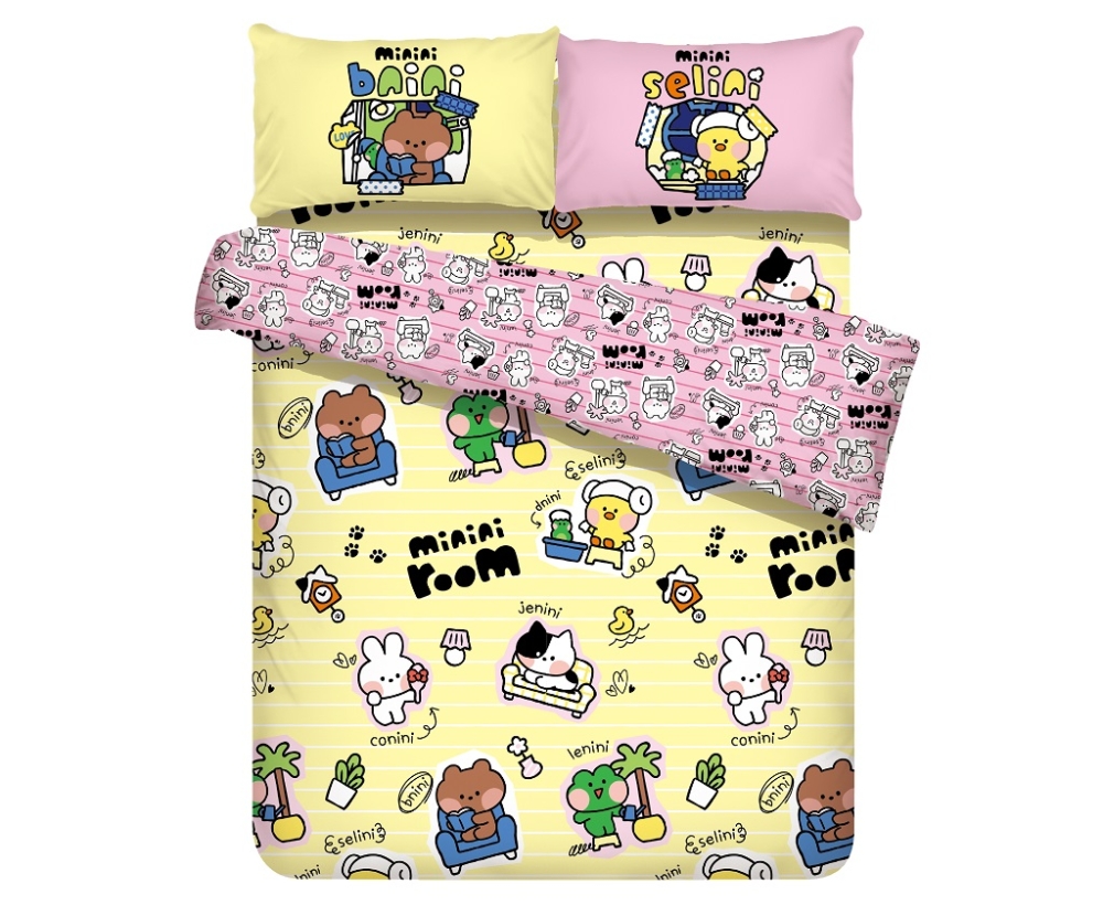 用料：100% 全棉；針數：1,200 (15cm²)