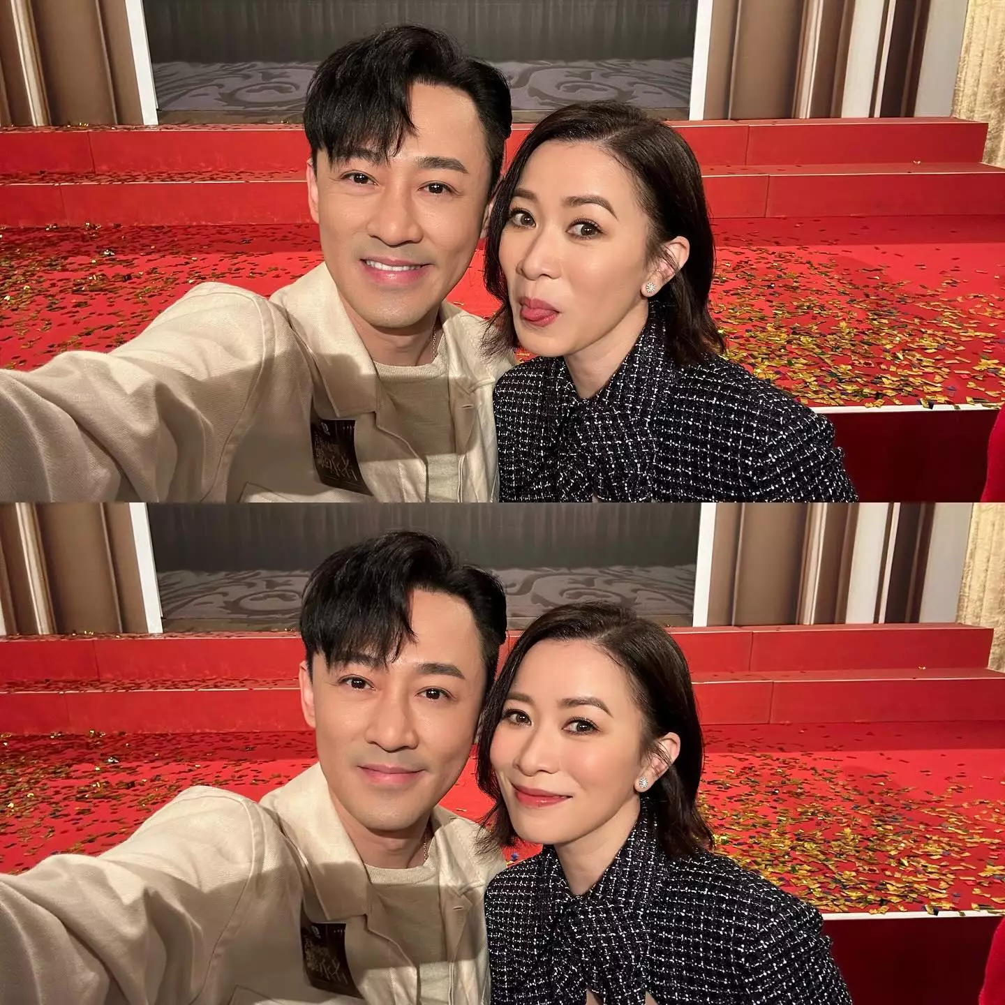 劇中佘詩曼(阿佘)與林峯六度合作拍電視劇集,並再次飾演情侶