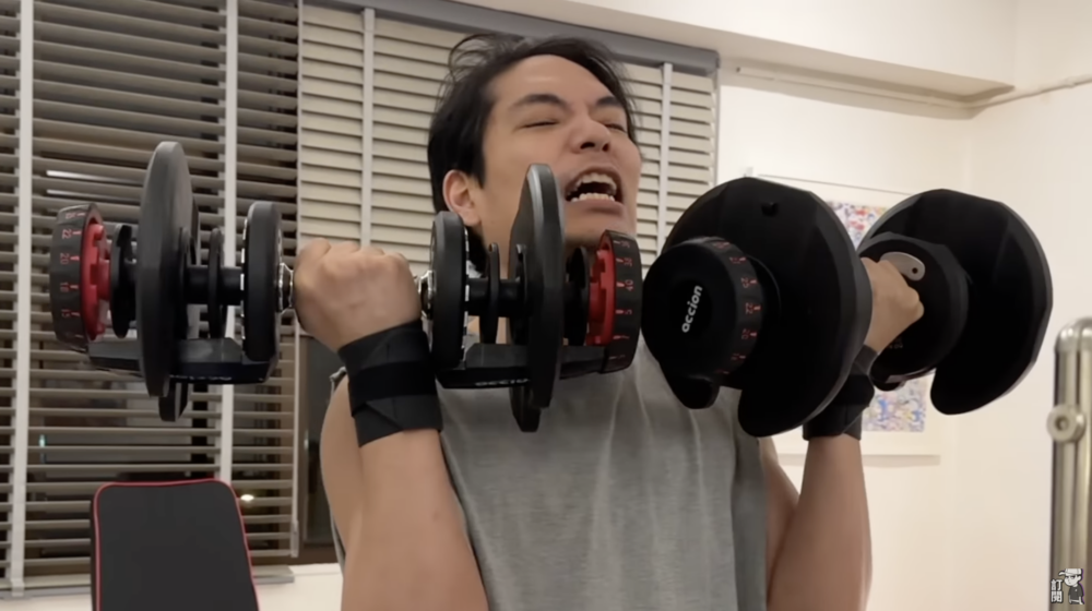 新影片全長近9分鐘，內容係Sunny決心健身改變自己。