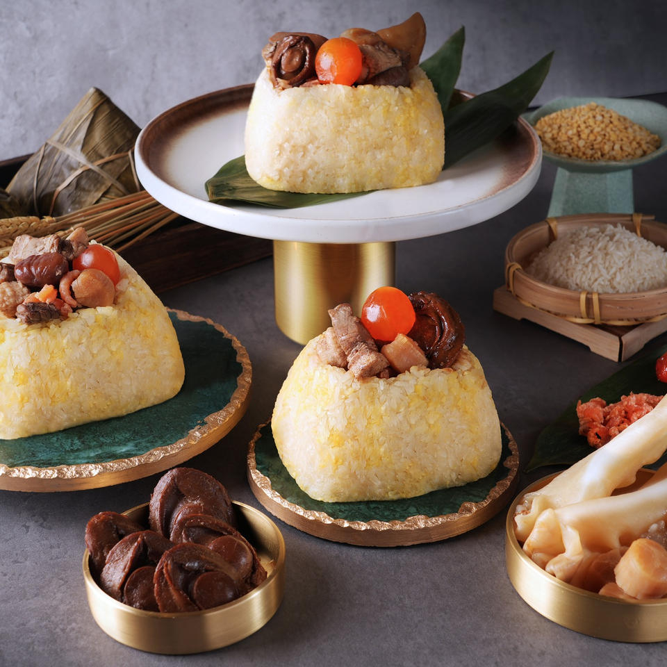 8度海逸酒店推出多款自家製的端午糉子～