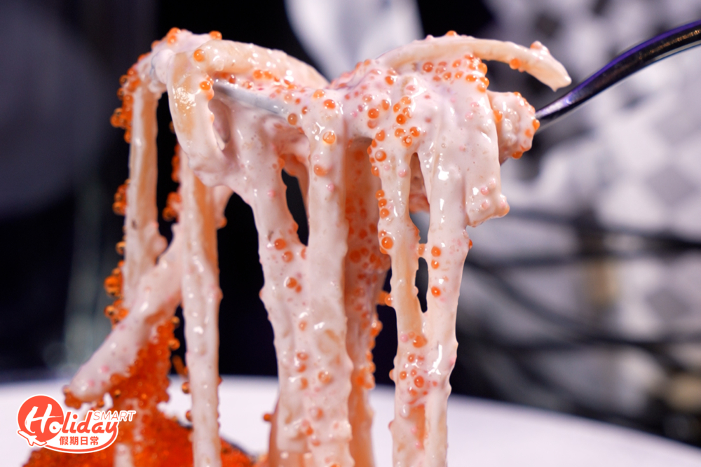 口感順滑可口,麵條非常掛汁,味道鹹香鮮美。