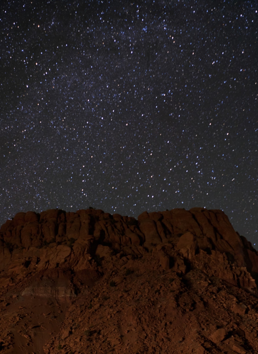 Carl爺爺提議夜晚躺在草地上聊天、觀星～