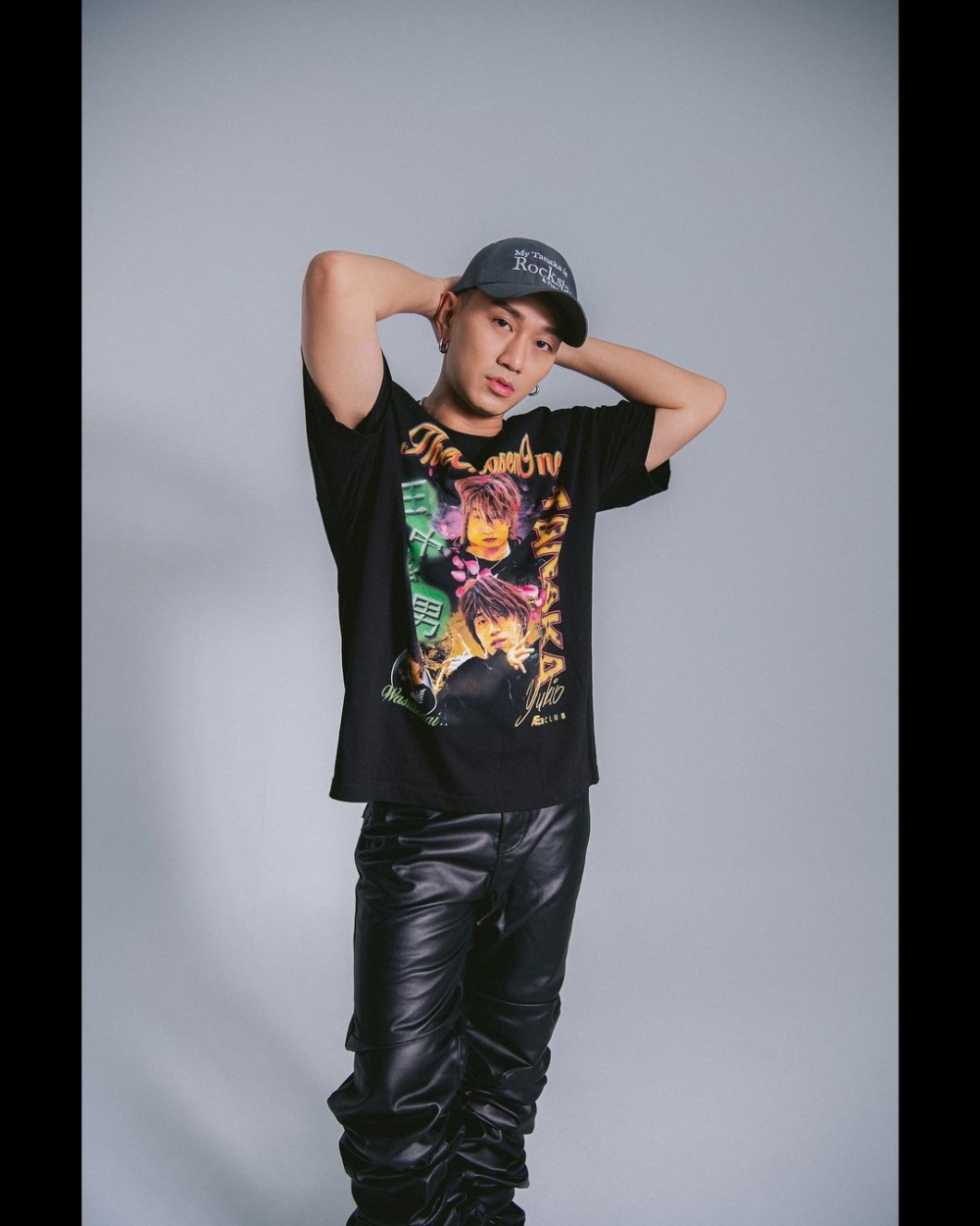 TANAKA私底下的裝扮相當潮!