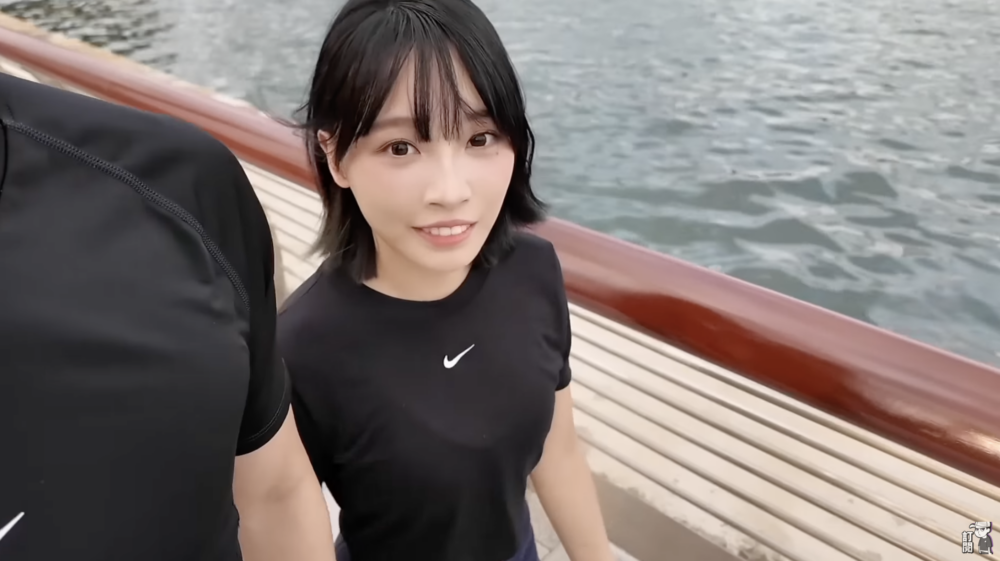 Creamy陪Sunny跑步