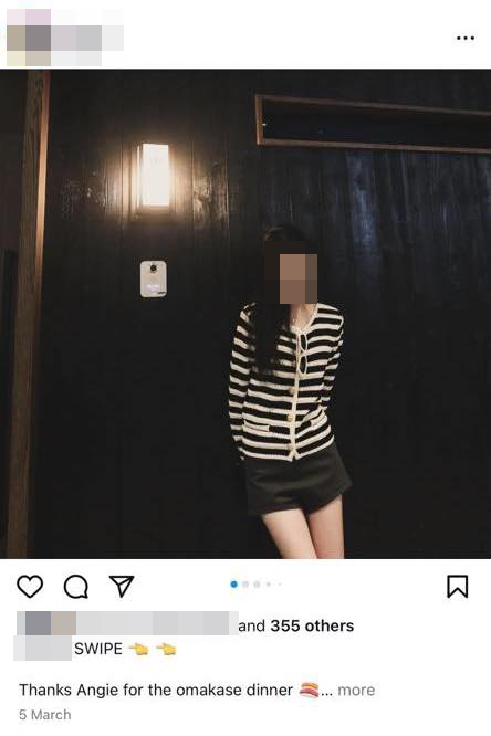 千曦B的IG連小紅書網民嘅自拍相都一樣照copy！