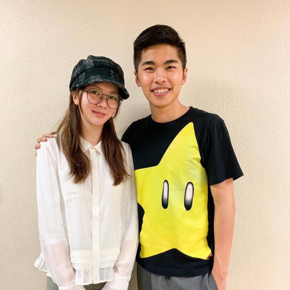 其最令人印象深刻的便是2018年與游學修的一段情