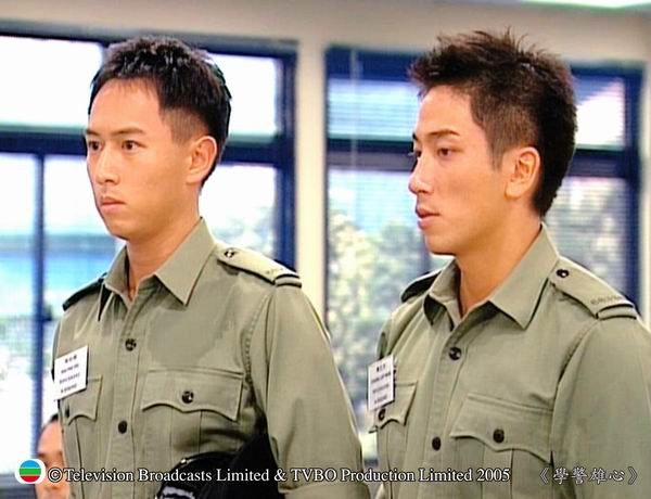 他和吳卓羲一同主演《學警》系列