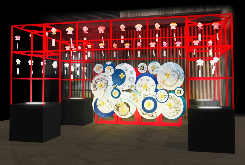 京都水族館今年首度特設「水母京和傘（水母京和笠）」展覽空間！
