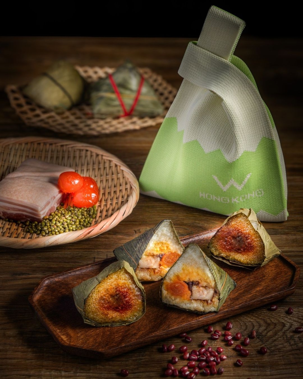 香港W酒店與可持續發展倡導者「The Common Ground」合作，推出時尚且可持續的糭子套裝。